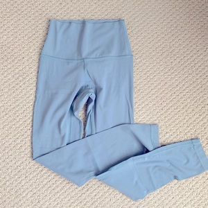 Lululemon Light Blue 7/8 high waist Align Leggings